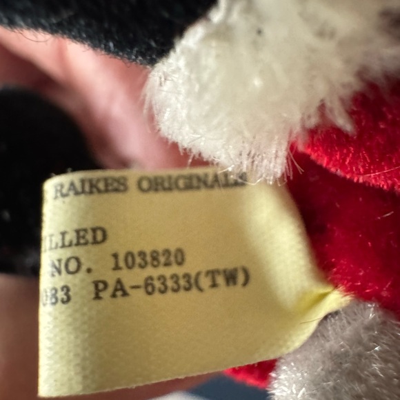 Vintage Robert Raikes Collectibles Wee Itty Bitty Santa Ornament - Picture 9 of 9